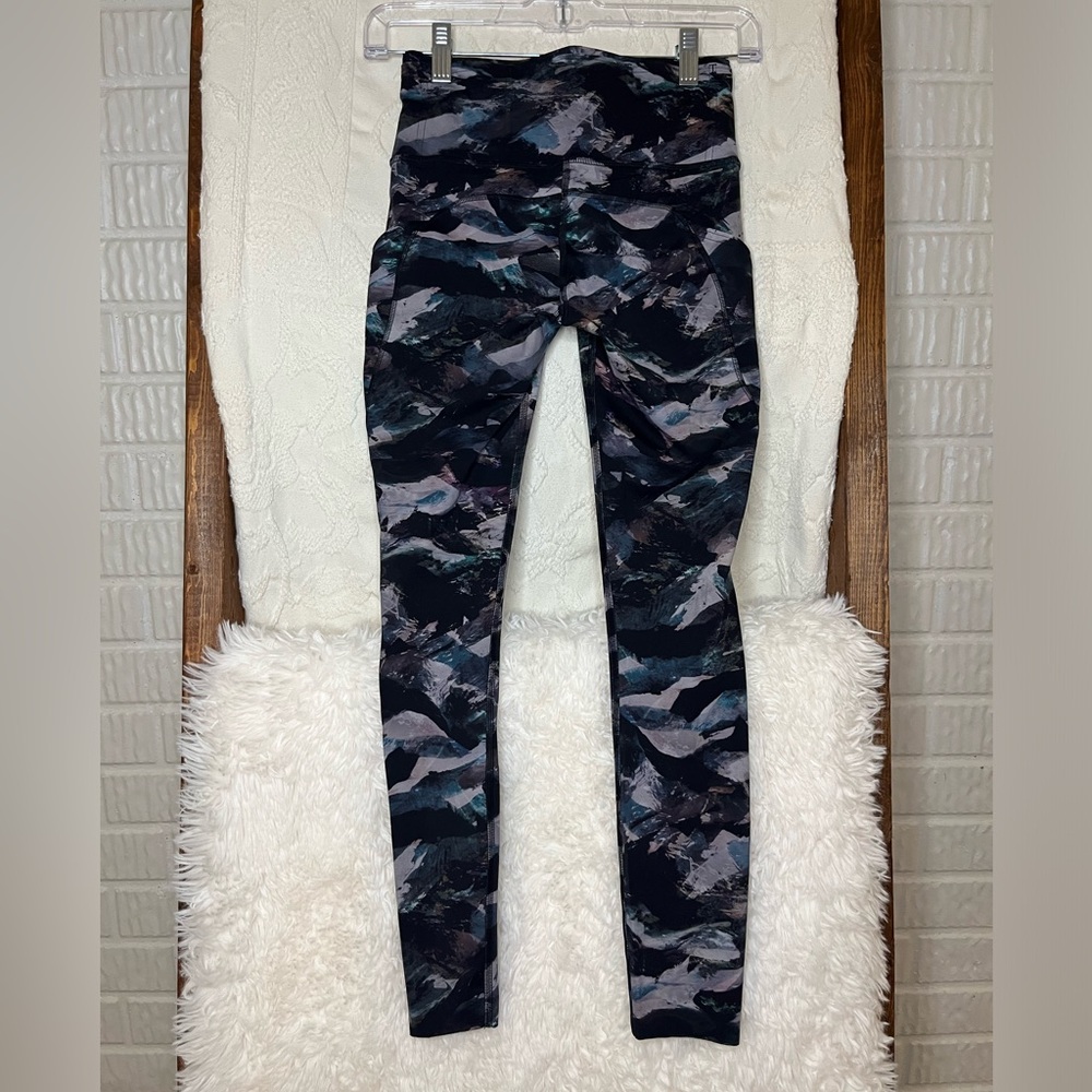 Lululemon Fast and Free Tight II 25" Women’s 4 Leggings - Picture 3 of 4